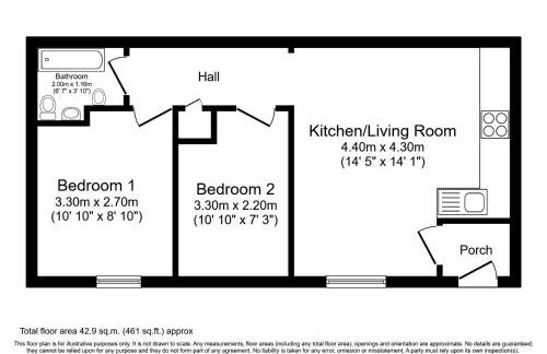 Modern 2 bedroom Flat in Montrose - Photo 17