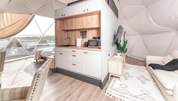 ATHENA Geodome Fredericksburg - Foto 4, Kitchenette privada