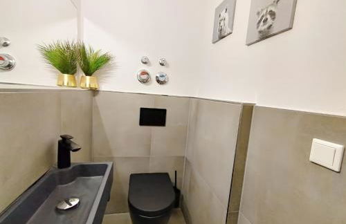 Design-Apartmenthaus für bis zu 12, modern, Dachterrasse, Grill, ruhige Lage, Disney plus, Wii, LAN und WLAN - Foto 14