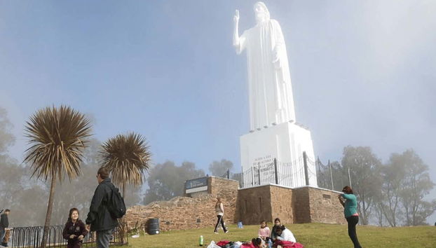 La vista panorámica desde San Javier