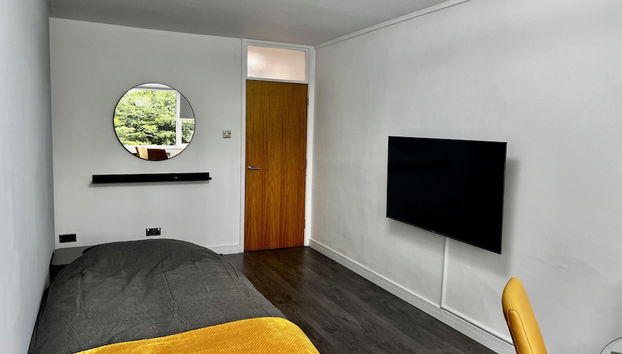 Manchester - 1 Bedroom - Sleeps 3 - Free Parking - Foto 3, Habitación