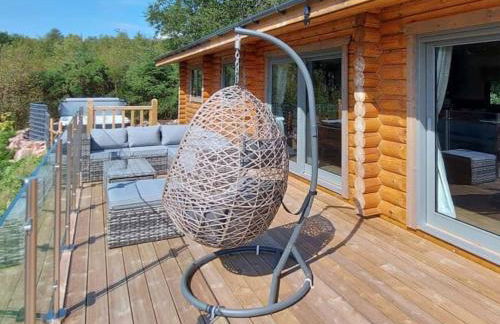 Treetops Luxury Log Cabin - Hot tub, BBQ & Sauna - Foto 23