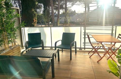 BLUE LODGE -4 étoiles-Loggia-2 Parking - Foto 24