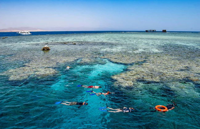 Excursão de barco e snorkel na Ilha Tiran - Foto 1