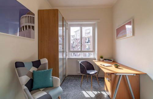 Roma 1950 - Bright apartment in octagonal tower - Foto 9