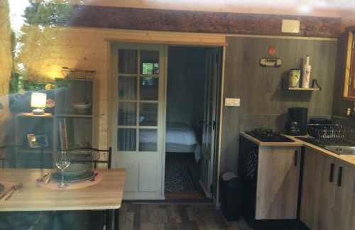 Bungalow 2 pièces, SDB, terrasse, Piscine de mai à octobre - Foto 8