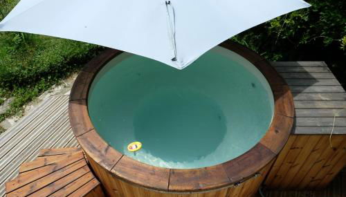 Maison avec vue, grand terrain clos, bain nordique privé toute l'année, animaux acceptés - Foto 5