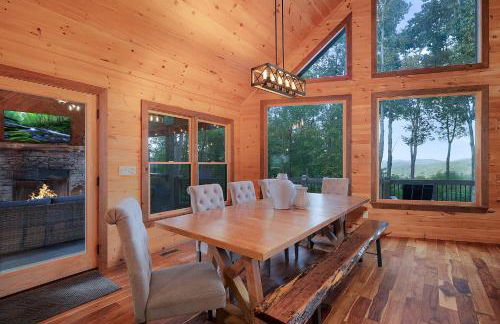 Morning Glory - Pet Friendly, Mountain View Cabin - Foto 22