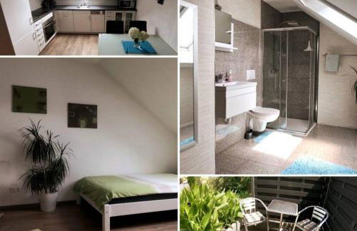 Moderne Ferienwohnung in Durmersheim 2 Zi, Nähe Rhein und Messe KA - Foto 1