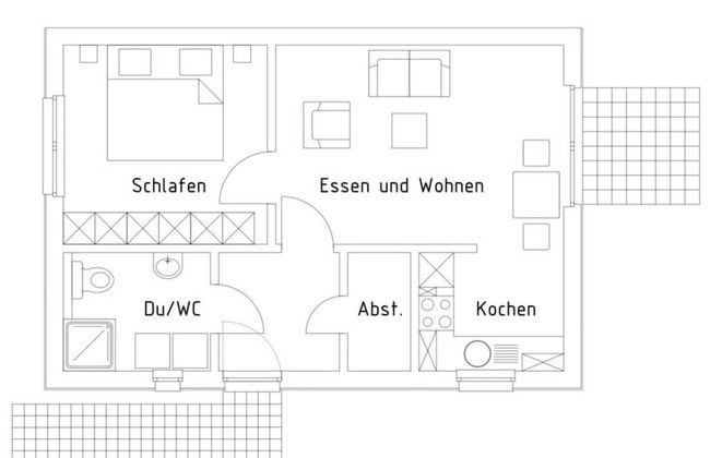 Holiday Apartment Alleblas - Foto 7