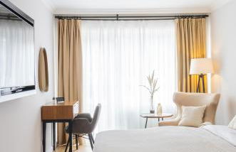 Moderne 1 Zimmer Ferienwohnung im Landhaus Haffkrug mit Terrasse, Gartenblick und Parkplatz in ruhiger Lage - Foto 3