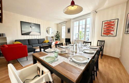 Grand appartement Cosy - Terrasse - 50m de l’océan - Foto 11