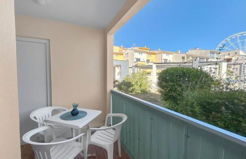 Studio confortable avec climatisation au Cap d'Agde avec port, plages et nature accessible à pied - Foto 6