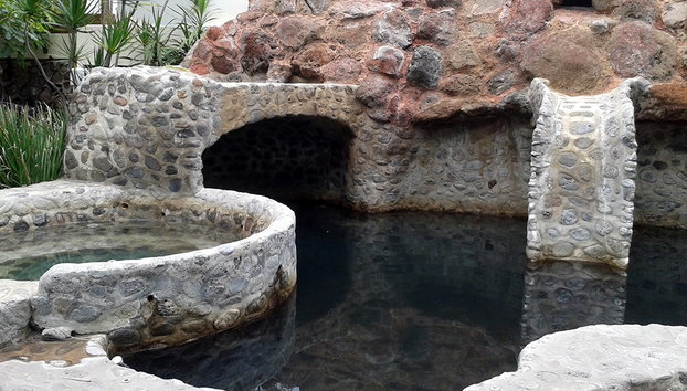 Hot springs in nature - Photo 3