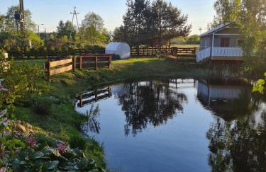 Domek nad stawem - Foto 16