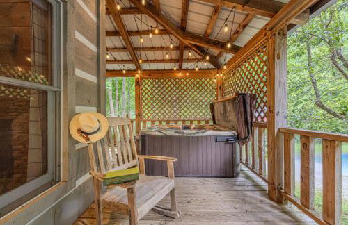 Smokies Cabin with Hot Tub and Arcade Games - Photo 6