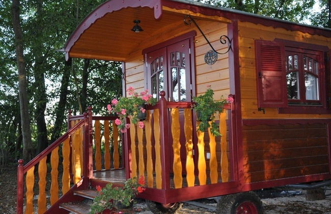 Roulotte et Gîte chambres d'hôtes - Foto 21