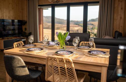 W Sercu Kotliny - luksusowe wille 8 osobowe z balią opalaną drewnem i widokiem na góry - Foto 14