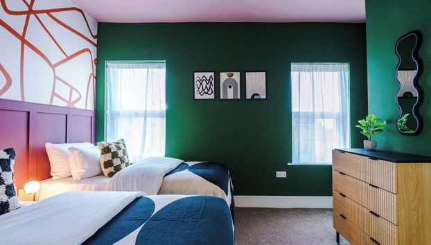 Modern 4-Bedroom in Manchester - Foto 3, Habitación