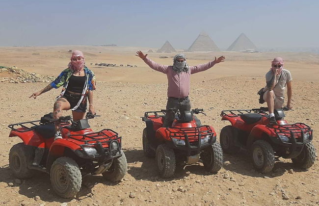 Balade en quad aux pyramides de Gizeh - Photo 2
