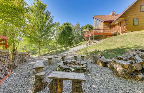 Deck and Mtn Views Log Cabin By Snowshoe Mountain! - Foto 28