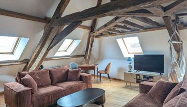 Appartement comble en centre ville de Bellême - Foto 3