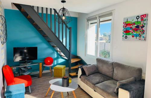 Confortable maison rénovée, jardin clos, 1km plage - Foto 12