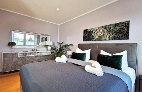 BohnApartments Luxury Villa Berlin - 210qm - Wintergarten - Kamin - 4 kostenlose Parkplätze - 6 Schlafzimmer - Neubau - Luxusausstattung - Foto 19