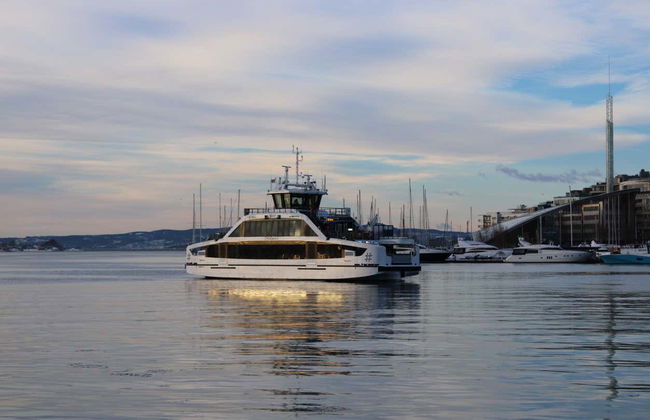 Paseo en barco eléctrico por el fiordo de Oslo - Foto 1