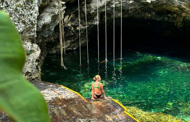 Kaan Luum Lagoon Day Trip + Maya Cenotes - Foto 9