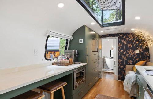 Airstream w Bathtub, River, & Hot Tub - Foto 18