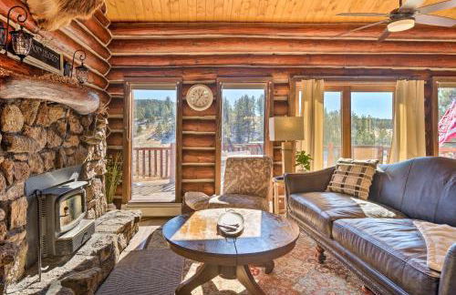 Classic Colorado Log Home with Mountain Views! - Foto 5