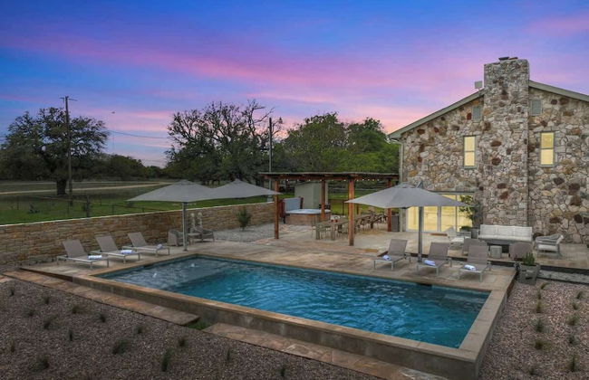 Grasslands Pool Hot Tub Hill Country Views - Foto 32