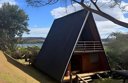 Chalé Recanto cabana mais bonita do lago Corumbá - Photo 69