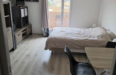 Studio avec balcon et vue panoramique sur le Cousson proche Thermes - Foto 34