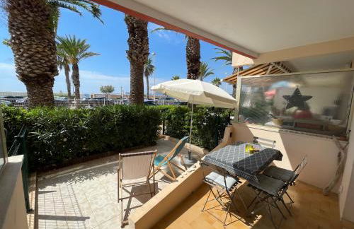 "Les Palmiers" Studio spacieux vue mer Terrasse & Parking - Foto 6