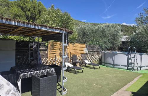 Charmant Mobil home avec piscine privative - Foto 1