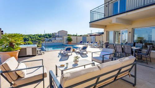 Luxury Villa Olive with pool and Jacuzzi near Dubrovnik - Foto 5, sunbed