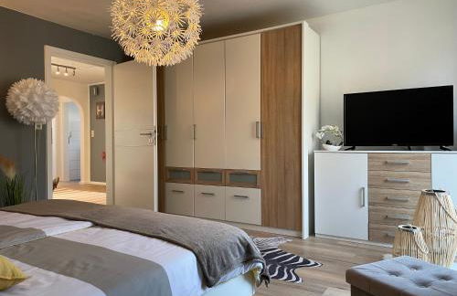 Schöne Ferienwohnung in Schauenstein-Hof im Frankenwald mit Loggia 100qm - Foto 15