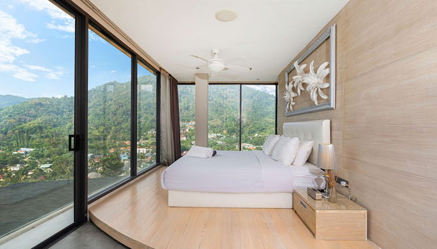 Open Hill View 3BR Natural Park Villa 1 - Foto 3, Habitación