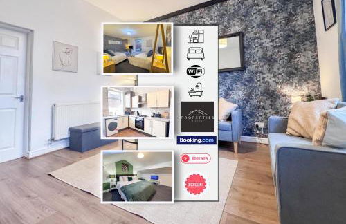 Centrally Located House By Properties With Joy Short Lets and Serviced Accommodation Ashton Ideal for Monthly Stay - Foto 1