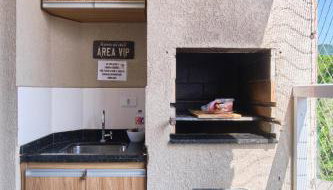 2 Quartos com ar, piscina, sacada Gourmet a 1 km da praia Grande - Foto 2