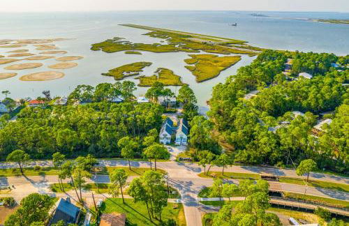 Creekfront Dauphin Island Cottage Walk to Gulf! - Foto 31