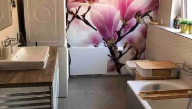 Stylisches Maybach Appartement mit Terrasse für 5 Personen, 5 Betten, große Kochinsel, Homeoffice mit 250Mbit WLAN - Foto 4