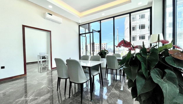 Zona de estar del vestíbulo