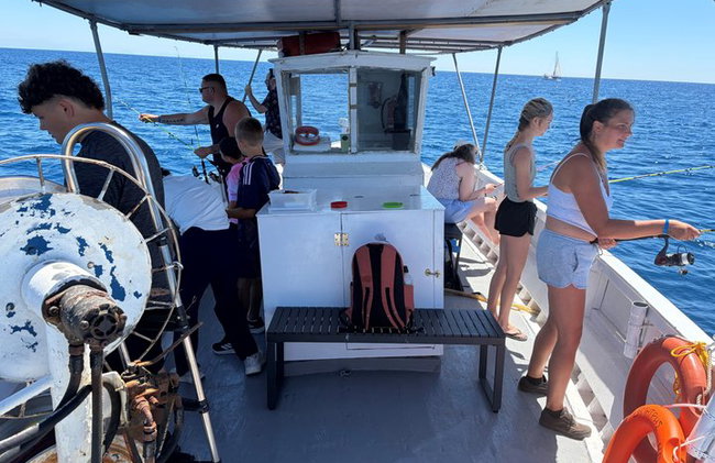 Battuta di pesca a Rodi con barbecue e nuoto - Foto 20