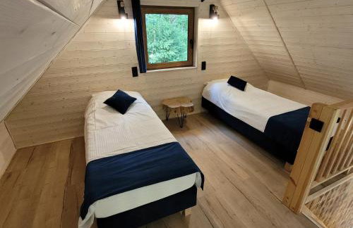 Domki nad stawem w Harszu - Foto 47