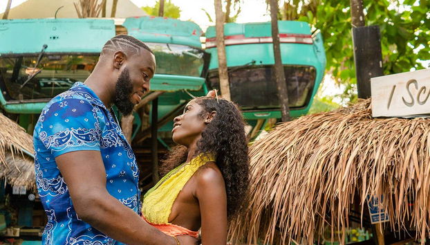 Desfrutando do tour em casal