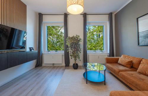 Modern und ruhig, mit Garage & PS4, nahe Messe, RÜ und Uniklinik, voll ausgestattete Küche, Bad mit Dusche und Badewanne - Foto 8