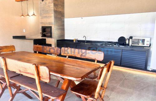 Recanto da Palmeira - Piscina aquecida, quartos com ar condicionado - Foto 17